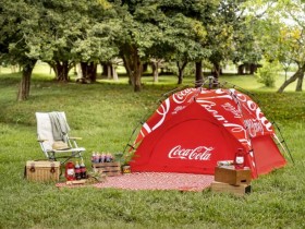 馬麻我有理由可以喝飲料了！可口可樂瓶蓋集點活動兌換露營組！