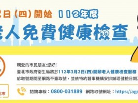 【112年台北市老人健檢免費】預約系統/檢查項目/名額/醫院名單一次看！