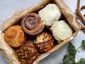 台北101 Salt & Stone 推出「肉桂捲禮盒」,五種肉桂點心限時特價600元有找一次擁有!