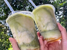 星巴克「柚子鳳梨抹茶星冰樂」新品!限時三日「全品項第二杯半價」、foodomo「特大杯焦糖瑪奇朵、巧克力可可碎片星冰樂」第二杯半價!