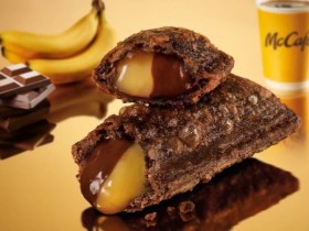 麥當勞雙餡派首次登台,香蕉巧克力經典人氣組合!二款松露堡限定回歸,單點價再折5元!