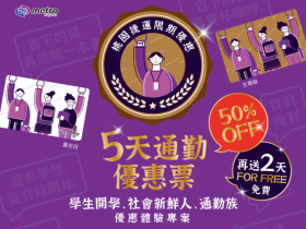 贈2天免費搭!桃園機捷5天5折優惠票開賣,迎接學生、上班通勤族,沿線商家買一送一振興優惠持續進行