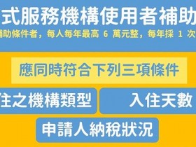 【2023長照補助6萬開放申請】111年住宿機構方案受理資訊/時間一次看
