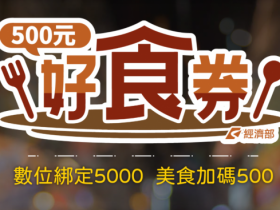 好食券店家優惠上線!500元名額加碼,數位五倍券綁定10/29前通通享有!