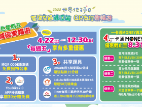 【高雄乘車碼優惠】公車、Youbike週五免費!一卡通MONEY加贈優惠券!