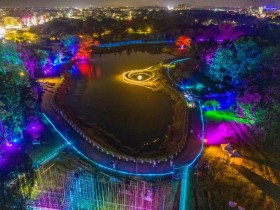 【2022年光織影舞】嘉義市藝術展光影秀時間/展區地圖及免費停車場一起看！