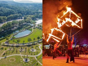 【2022桃園慈湖光影季】火舞演出/免費遊樂園/市集時間及交通資訊