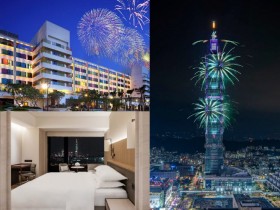 【2023跨年住宿優惠】飯店看煙火.一泊二食附樂園門票.早鳥住房專案一起看!