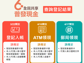【政府普發6000元】登記結果查詢時間/11種結果說明/官網登記入帳一次看!