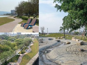 【新北新景點】八里左岸漫步廣場開放!地址/特色設施/免費遊戲場/停車場一次看