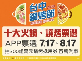 【2023台中鍋烤節】APP投票/店家查詢/火鍋優惠/抽獎時間,抽百萬汽車!