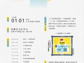【2024元旦升旗】全台升旗典禮/健走/元旦活動整理(113)