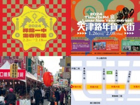 【2024台中年貨大街】天津/一中商圈營業時間/抽獎活動/停車整理