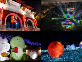 【2024彰化月影燈季】燈會時間/八卦山大佛光雕秀/燈區地圖/交通整理