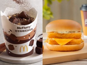 【麥當勞雙層麥香魚/可可布朗尼冰炫風】價格/早餐優惠/歡樂送/菜單一次看!