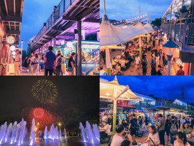 【關渡碼頭貨櫃市集】營業時間/美食店家/地址/交通,台北新景點!