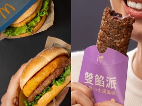 【麥當勞明太子鮭魚堡】價格/供應時間/菜單/優惠,藍莓卡士達雙餡派同步登場!