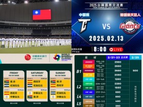 【2025世界棒球經典賽資格賽賽程】台灣比賽時間/直播/免費看/門票整理