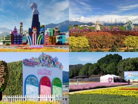 【2025台中花毯節】時間地點/新社花海活動/接駁車/交通停車/展區地圖,免費入場!