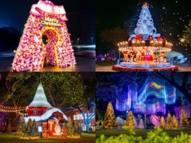 【2025屏東聖誕節】屏東公園活動/燈光秀/燈飾地圖/市集/交通一次看!