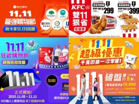 【2025雙11購物節優惠整理】蝦皮/PChome/MOMO/7-11/手機家電一次看!