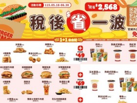 【2026漢堡王新優惠券】買1送1.套餐.外送優惠菜單及門市一起看