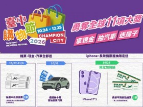 【2026台中購物節攻略】抽千萬好宅、百萬現金!發票登錄APP/抽獎時間/優惠店家查詢一次看