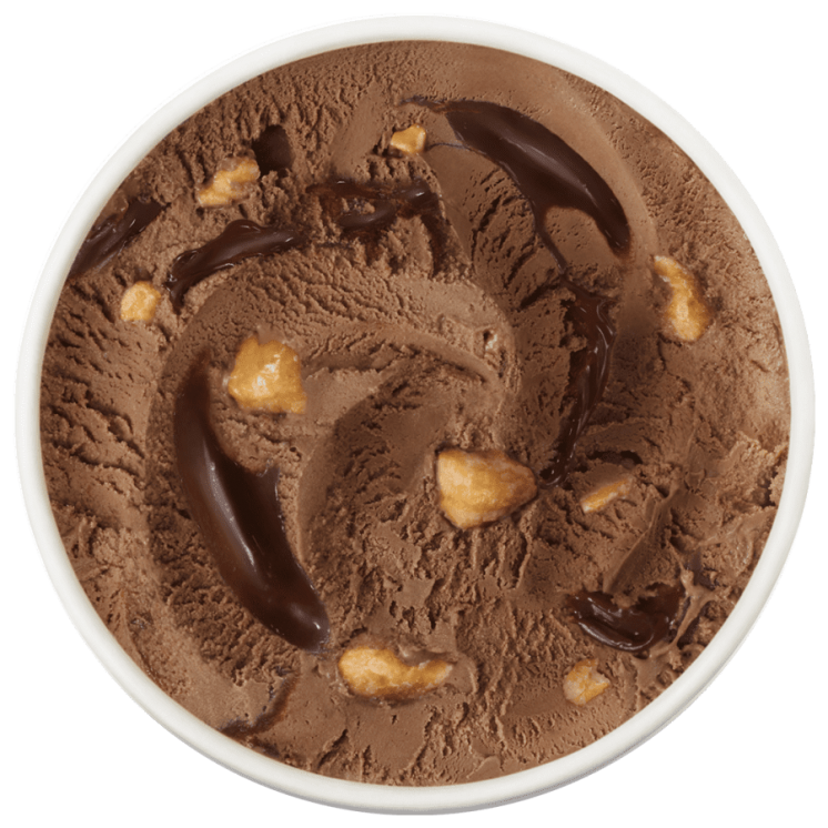 Haagen-Dazs72% 黑巧克力甘納許脆杏仁冰淇淋