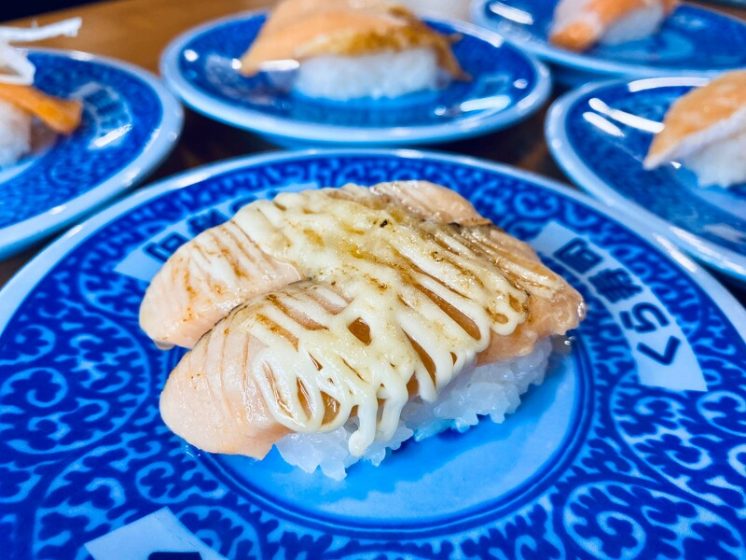 藏壽司 炙烤起司鮭魚