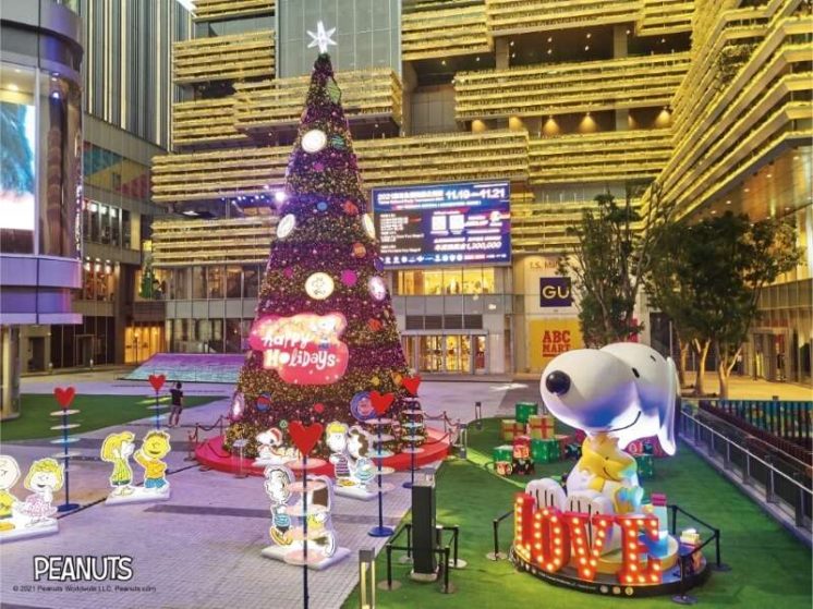 南紡購物中心_史努比聖誕樹