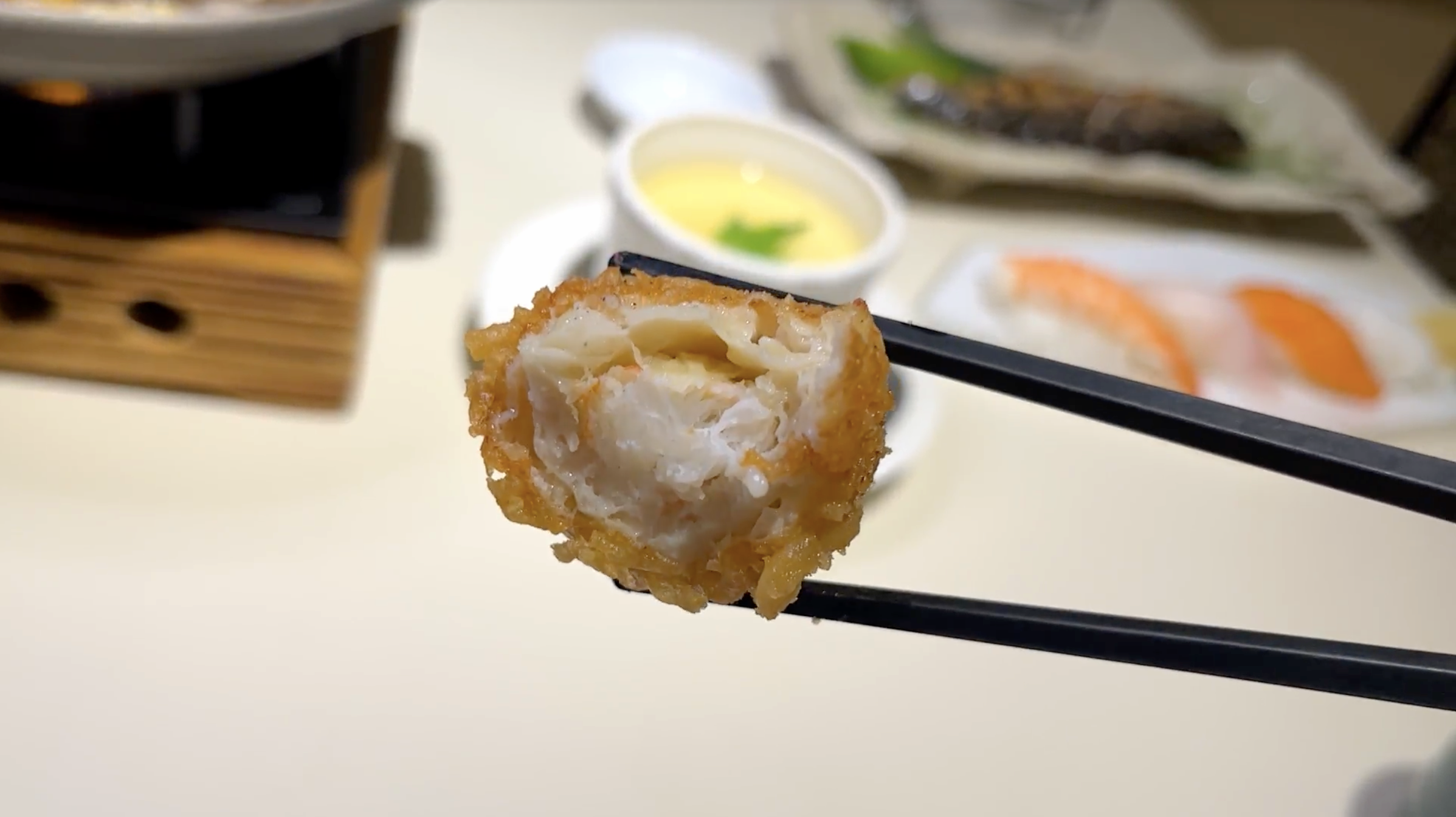 澄江日本料理吃到飽-炸蟹鉗