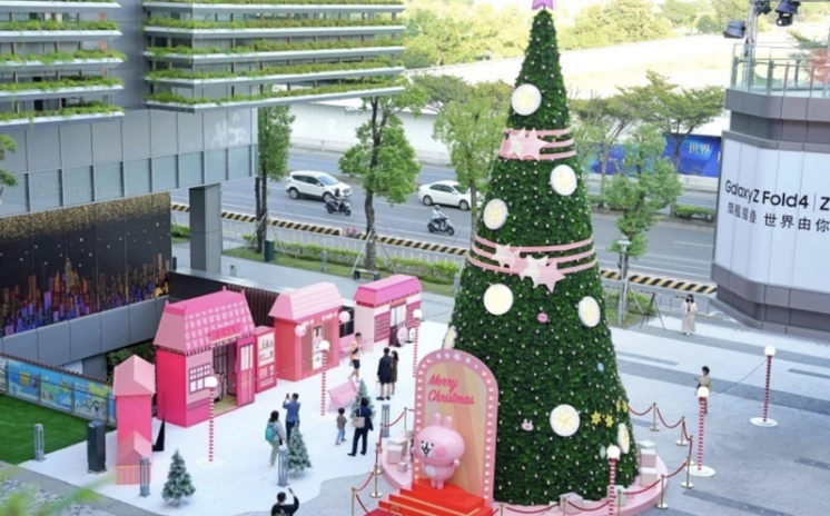 2022台南南紡購物中心-聖誕樹