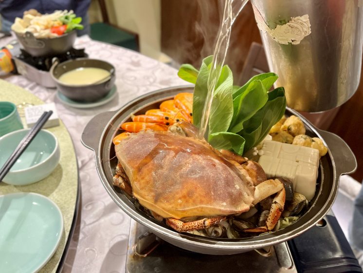 梅村日本料理-螃蟹海鮮火鍋