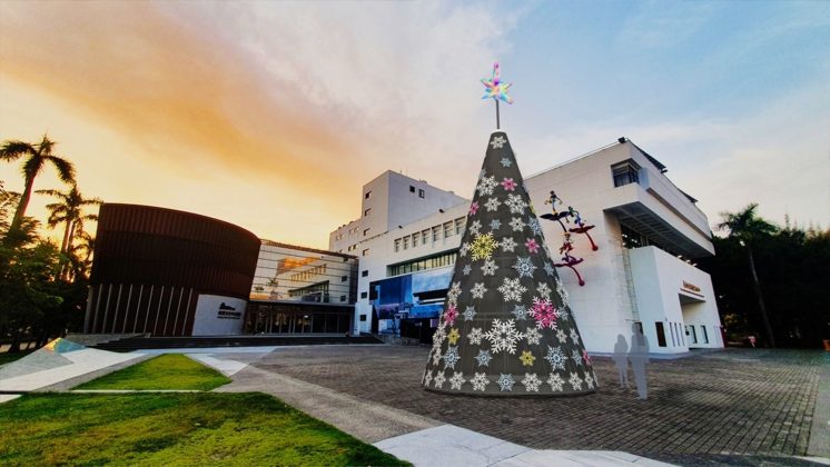 2022台南新營文化中心聖誕樹