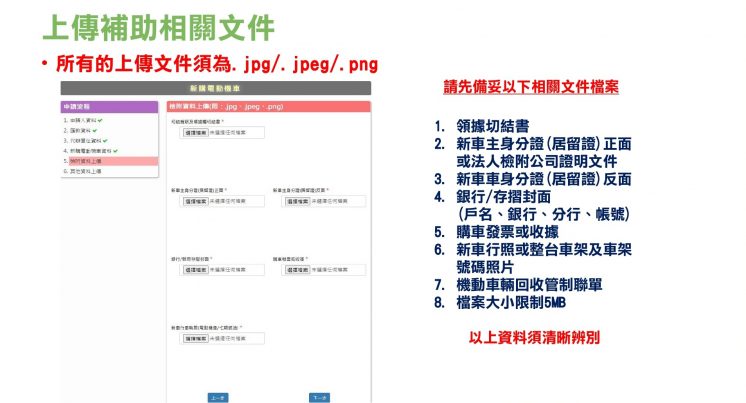 2024台北電動機車補助申請流程