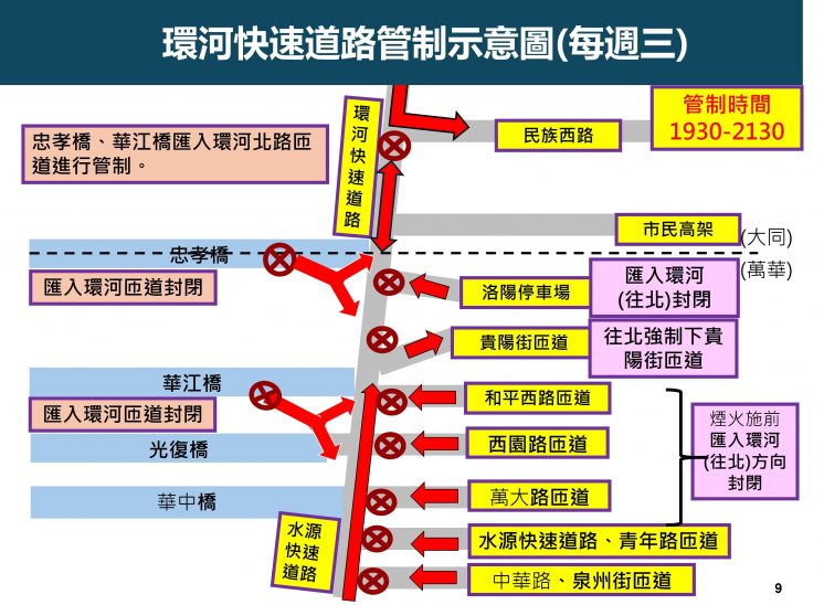 2024大稻埕煙火交通管制