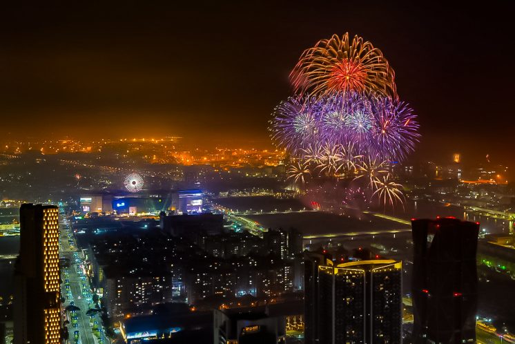 高雄夢時代跨年煙火