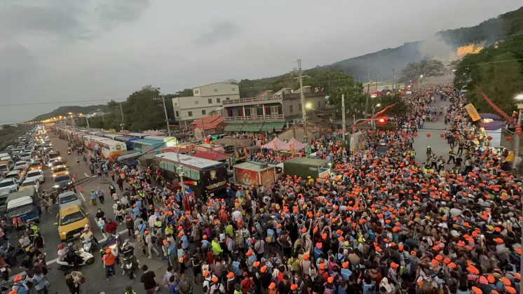 白沙屯媽祖遊覽車