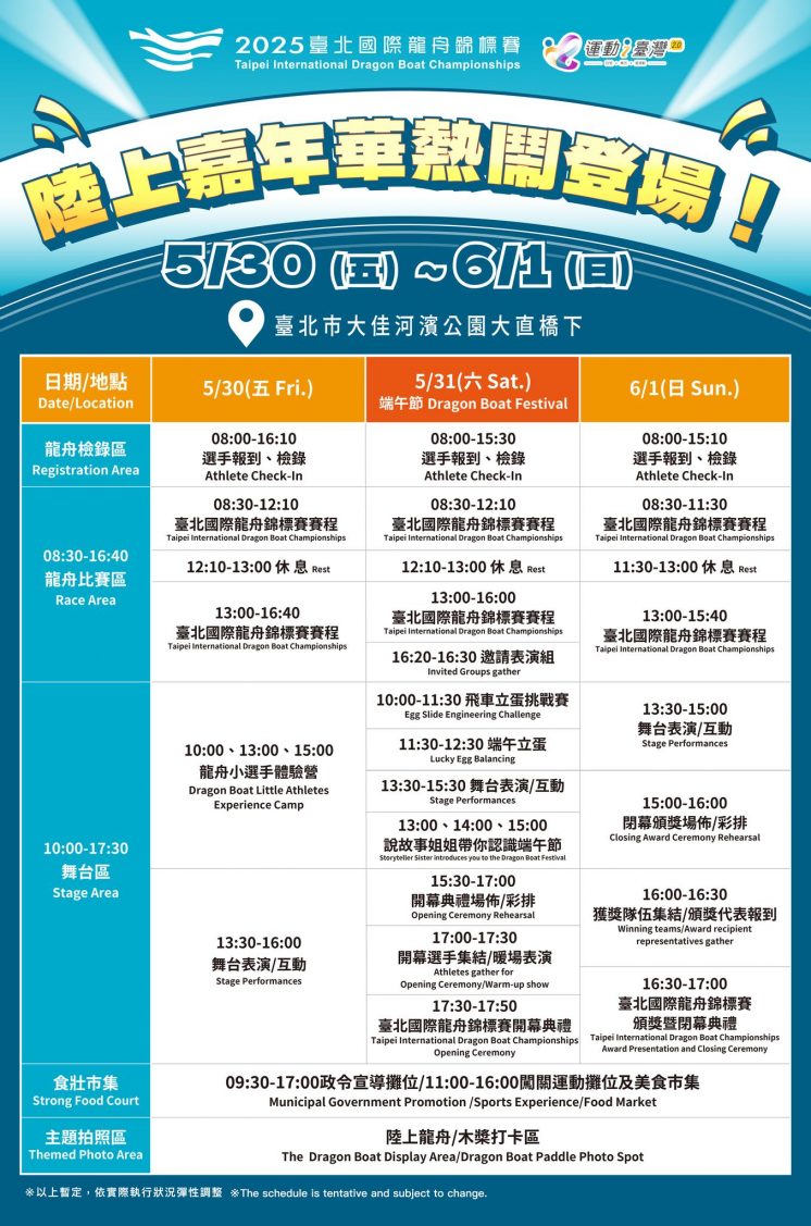 2025台北國際龍舟錦標賽