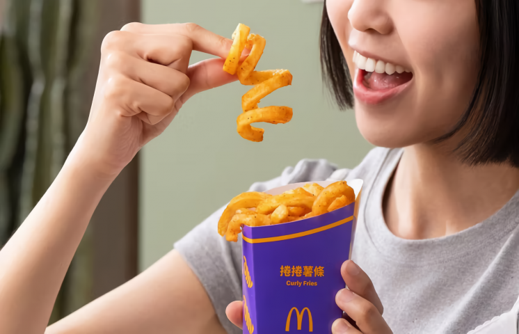 麥當勞捲捲薯條