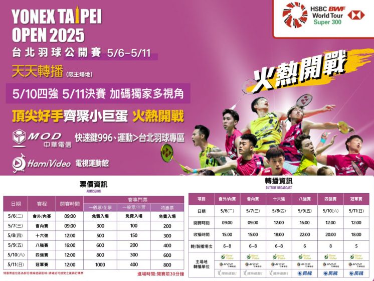 台北羽球公開賽