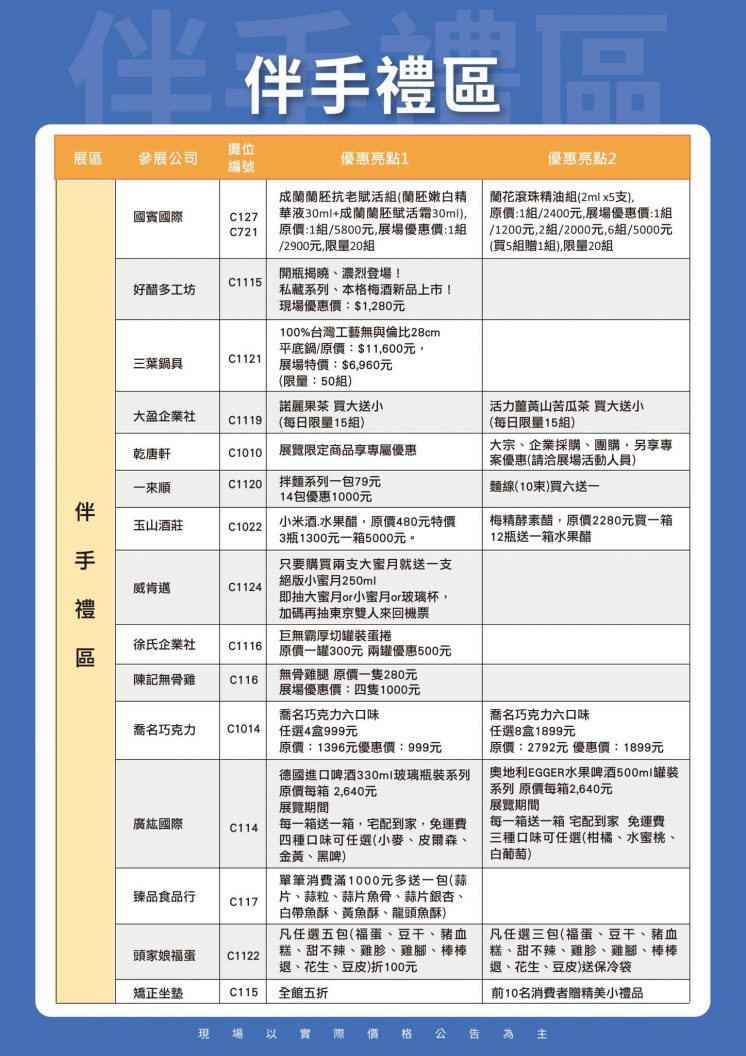 2025台北旅展_優惠