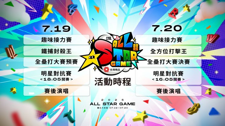 中職明星賽活動時程