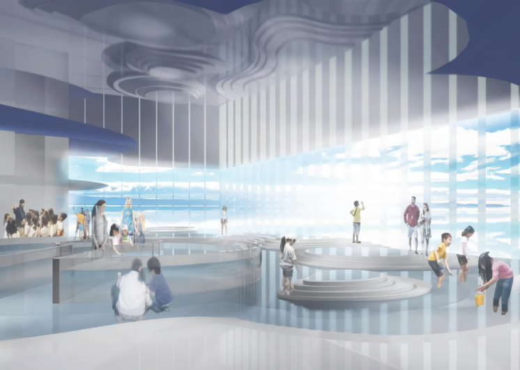 台中海洋館生物展示區
