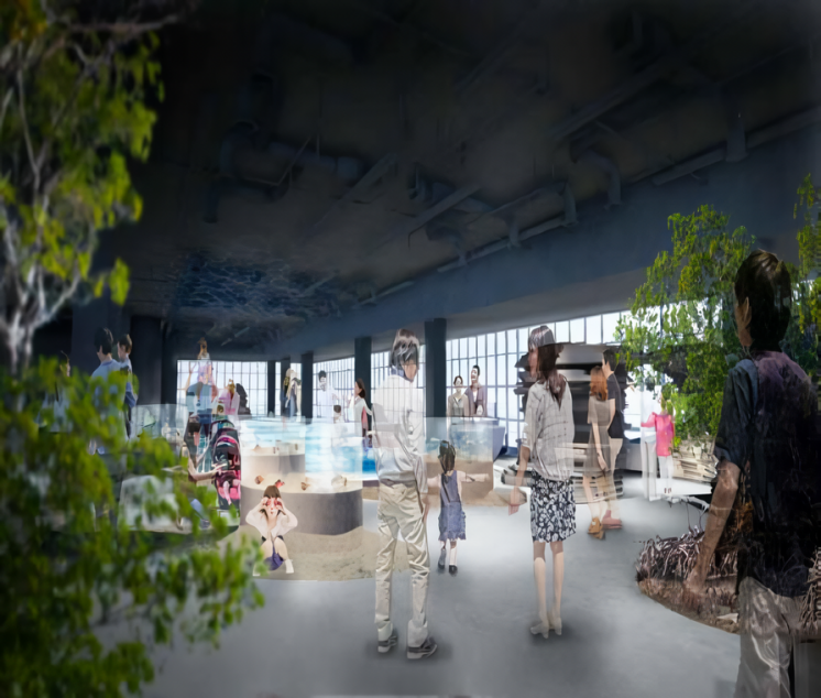 台中海洋館生物展示區