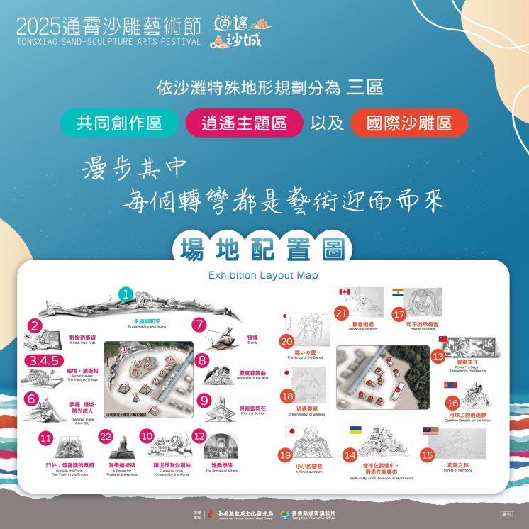 2025通霄沙雕藝術節場地配置圖