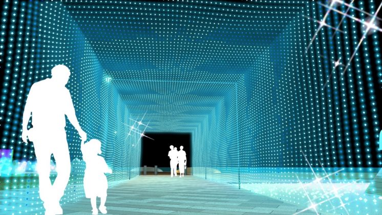 2025八里城市沙雕展_光廊