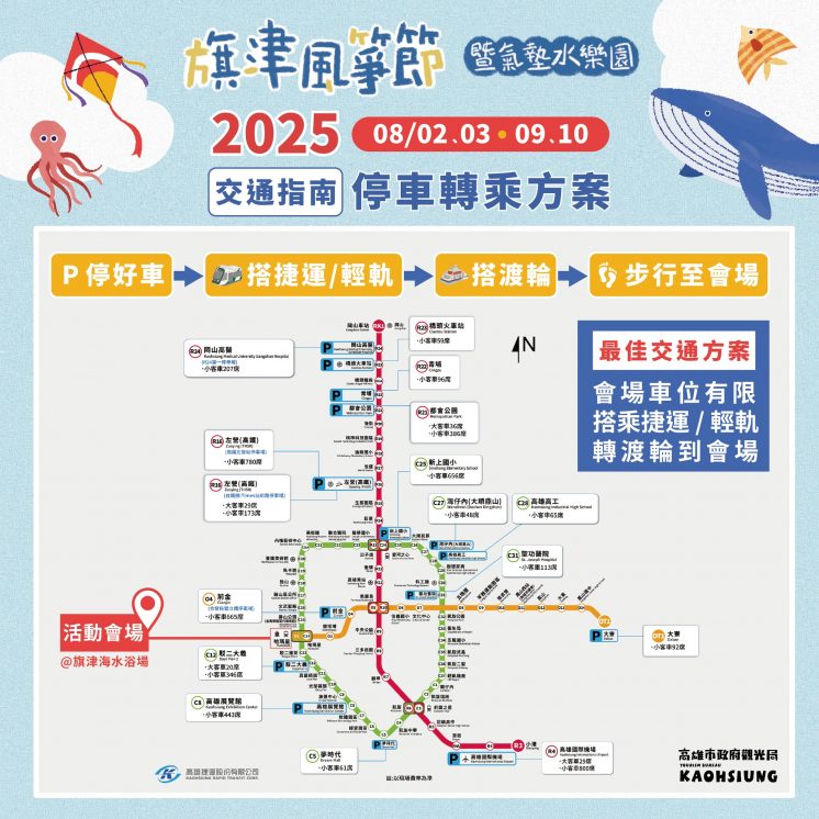 2025旗津風箏節_停車
