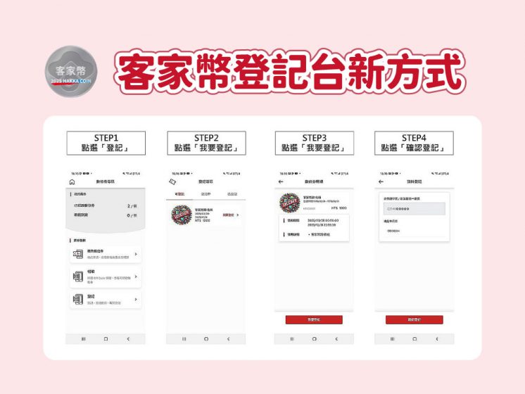 客家幣登記台新