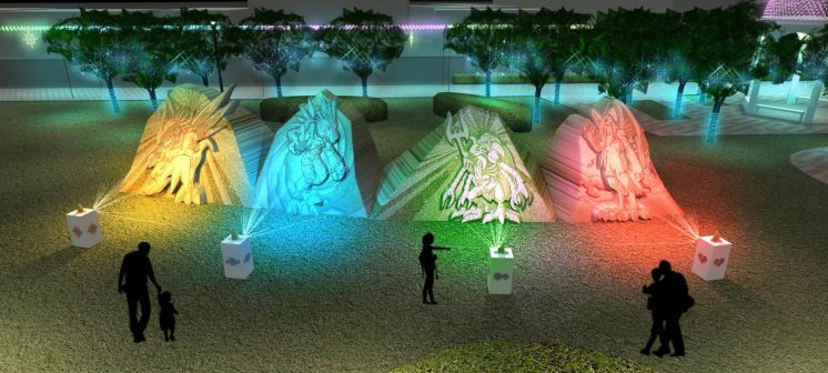 2025八里城市沙雕展_數碼沙雕和光環境